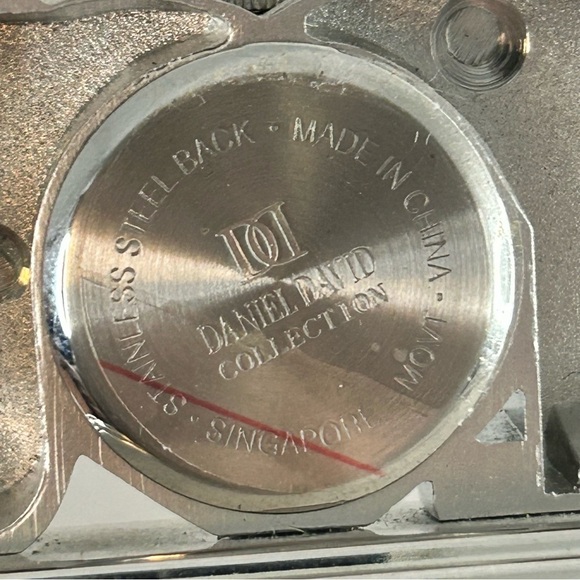 Daniel David Collection Small Desk Clock And Frame I Love You Retro - Picture 6 of 14